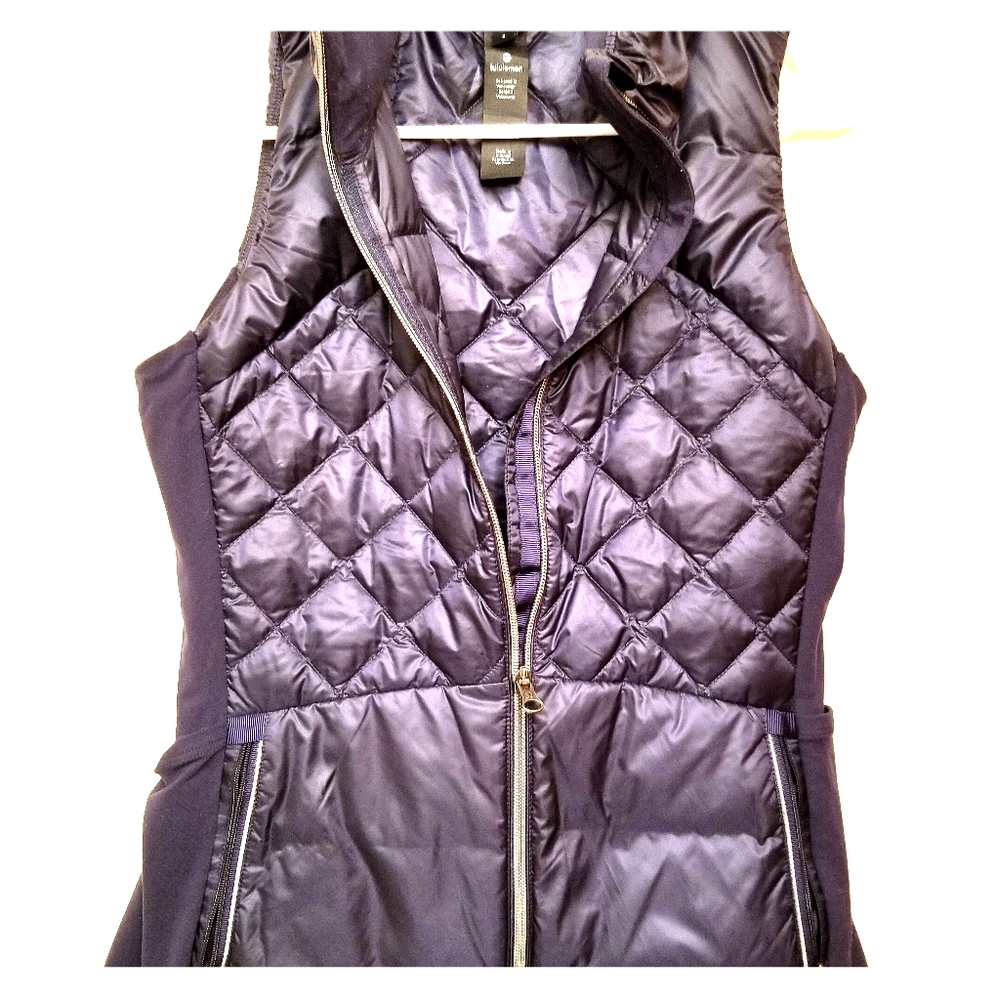 Navy blue lululemon vest